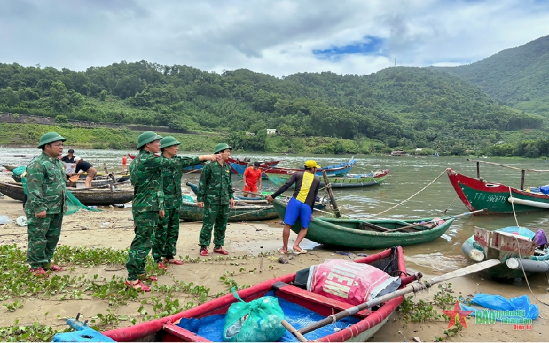 Bộ đội Biên phòng tỉnh Thừa Thiên Huế chủ động ứng phó bão số 4