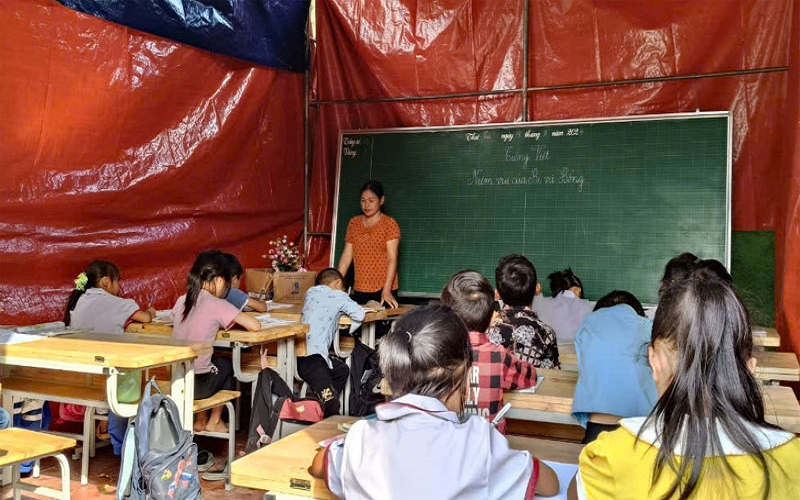 Cao Bằng: Học sinh vùng sạt lở ở huyện Nguyên Bình gặp nhiều khó khăn khi quay trở lại trường học