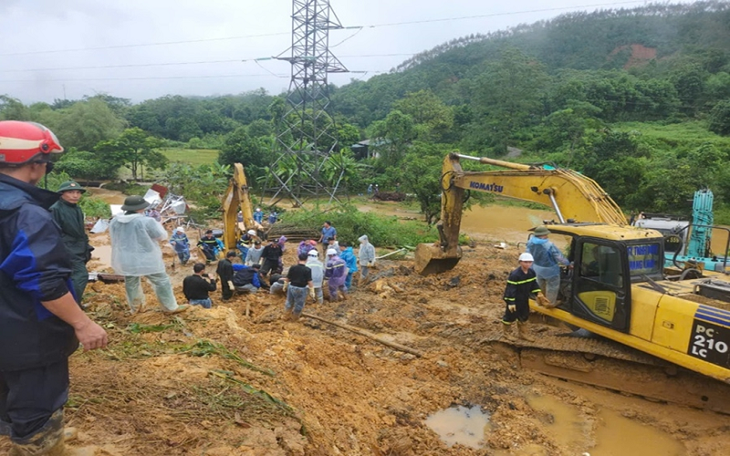 Hà Giang: Tìm thấy thêm một thi thể trong vụ sạt lở ở huyện Bắc Quang