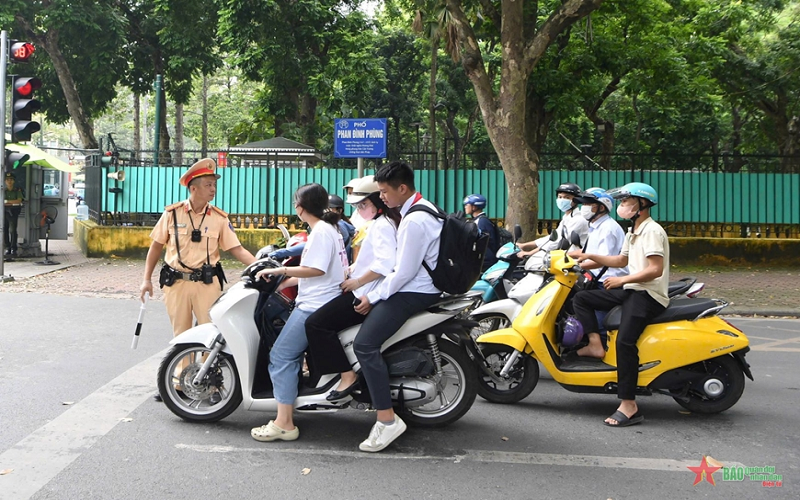 Hà Nội: Nỗ lực giảm thiểu vi phạm giao thông ở lứa tuổi học sinh