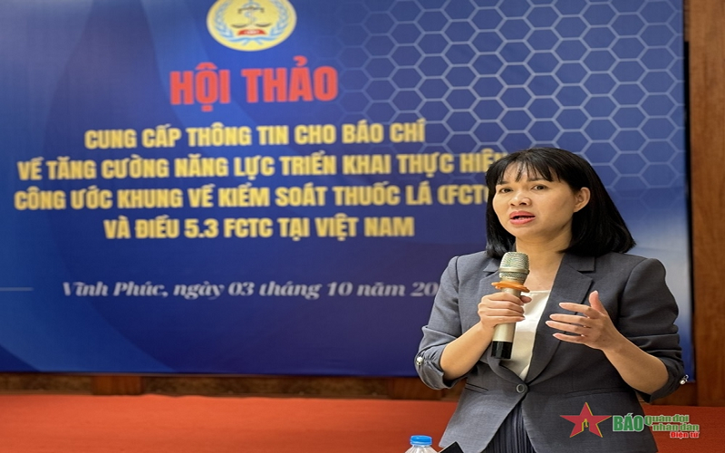 Bộ Y tế: Để bảo vệ người dân, nhất là thế hệ trẻ, cần cấm các loại thuốc lá mới