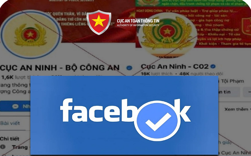 Tạo tài khoản facebook mạo danh công an hỗ trợ lấy lại tiền bị lừa