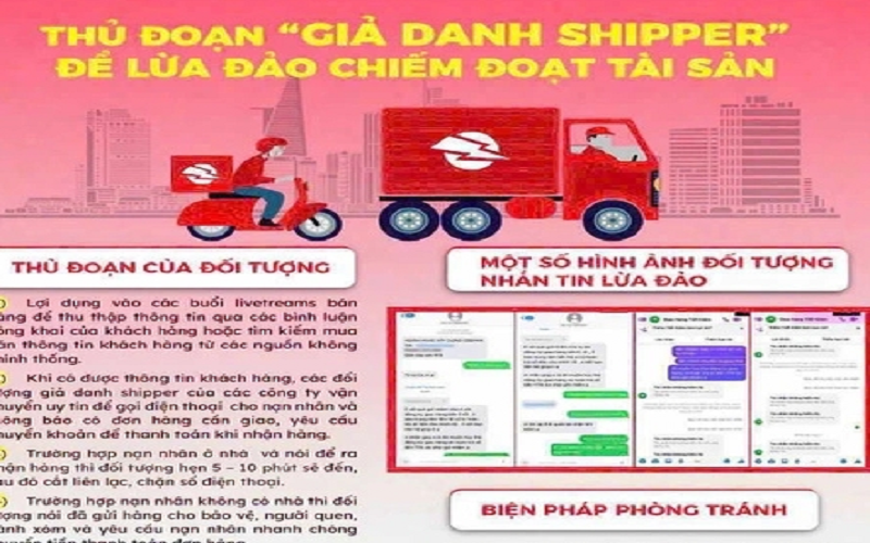 Click vào đường link lạ do shipper gửi, người phụ nữ mất gần 100 triệu đồng