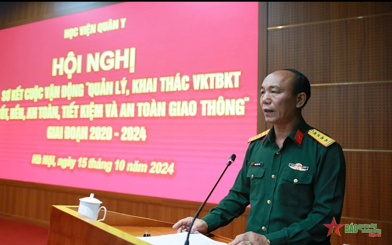 Học viện Quân y sơ kết thực hiện Cuộc vận động 50 giai đoạn 2020-2024