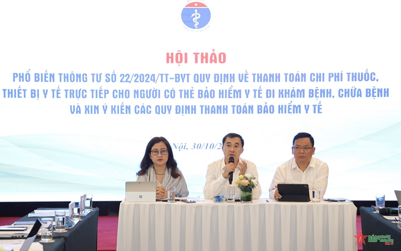 Làm thế nào để bệnh nhân có bảo hiểm y tế được thanh toán tiền thuốc, vật tư y tế mua ngoài?