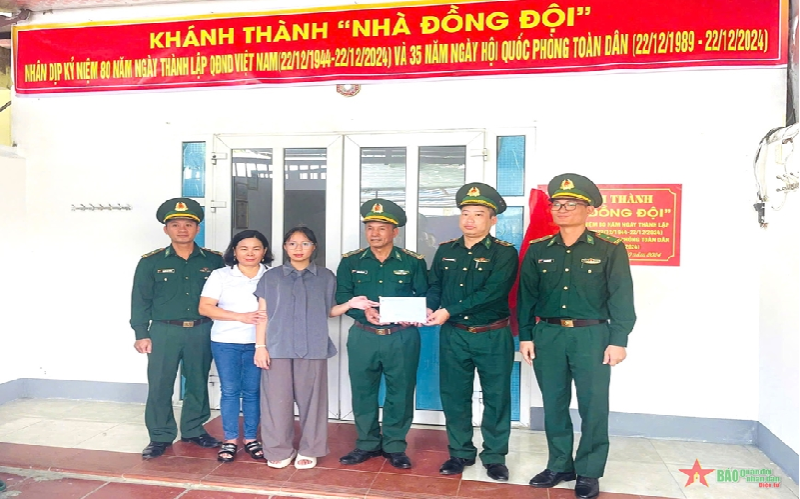 Bộ đội Biên phòng tỉnh Hà Giang: Khánh thành “Nhà đồng đội” tặng gia đình quân nhân có hoàn cảnh khó khăn