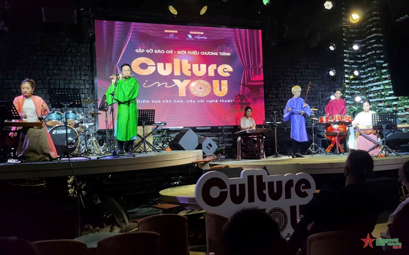 “Culture in You - Điểm tựa văn hoá, cầu nối nghệ thuật” kết nối giới trẻ