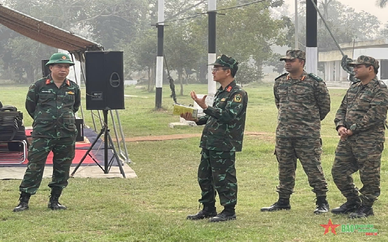 Công binh, quân y Việt Nam và Ấn Độ huấn luyện các kỹ năng chuyên môn gìn giữ hòa bình