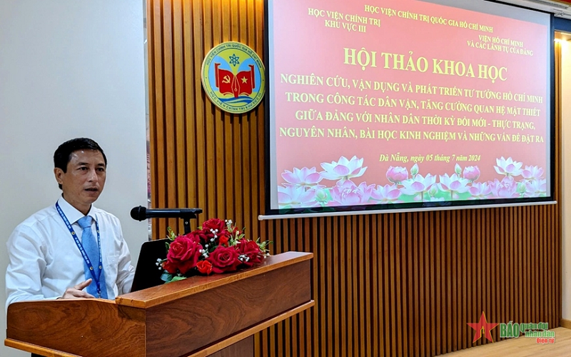 Học viện Chính trị khu vực III: Gắn nhiệm vụ đào tạo, bồi dưỡng với nhiệm vụ nghiên cứu khoa học