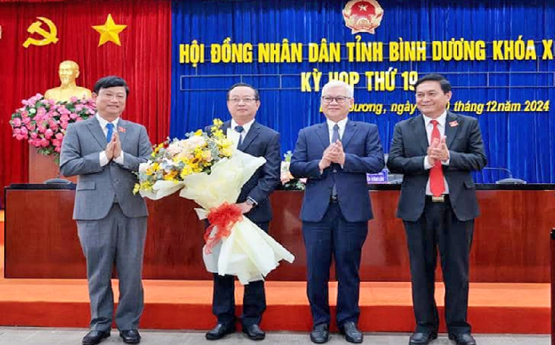 Đồng chí Bùi Minh Thạnh giữ chức Phó chủ tịch UBND tỉnh Bình Dương