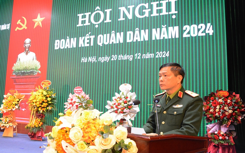 Học viện Kỹ thuật Quân sự tổ chức Hội nghị đoàn kết quân-dân năm 2024