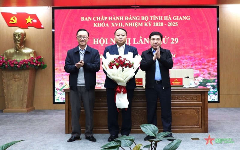 Giám đốc Công an tỉnh Hà Giang giữ chức Phó bí thư Tỉnh ủy