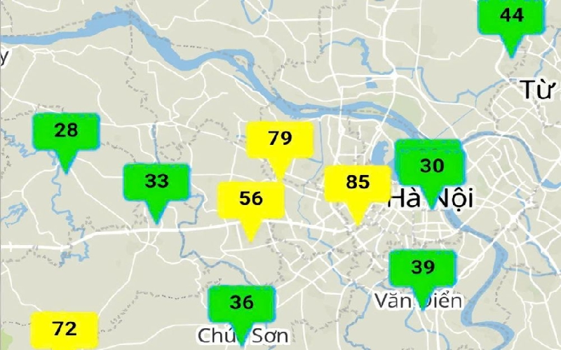 Gió mùa tràn về, Hà Nội hết ô nhiễm không khí