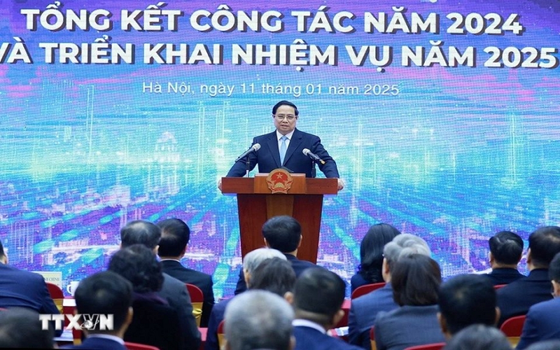 Thủ tướng Phạm Minh Chính dự Hội nghị triển khai nhiệm vụ năm 2025 của Đài Truyền hình Việt Nam