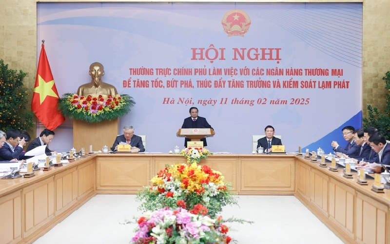 Thủ tướng Phạm Minh Chính: Cùng với lợi nhuận, ngân hàng phải vì đất nước