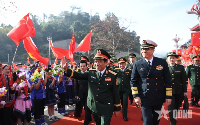 Giao lưu hữu nghị quốc phòng biên giới Việt Nam-Trung Quốc lần thứ 9: Chung tay gìn giữ tình hữu nghị, đoàn kết giữa hai nước láng giềng