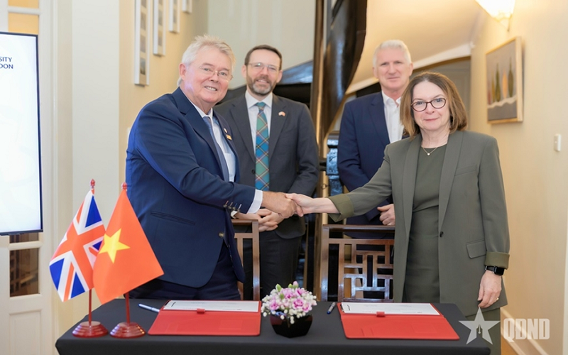Việt Nam có đối tác quốc tế đầu tiên của Đại học London