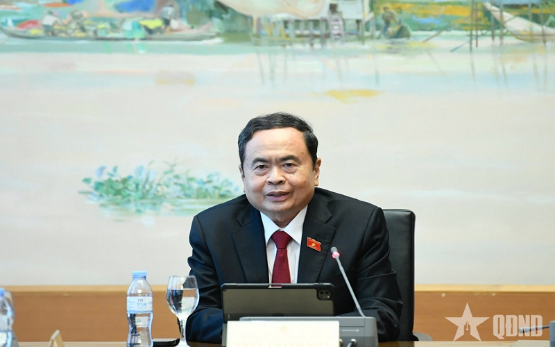 Chủ tịch Quốc hội Trần Thanh Mẫn: Sửa đổi, bổ sung một số điều của Hiến pháp để tập trung phục vụ tinh gọn tổ chức bộ máy