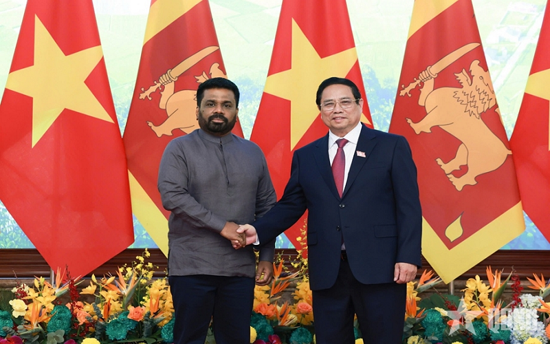 Thủ tướng Phạm Minh Chính hội kiến Tổng thống Sri Lanka