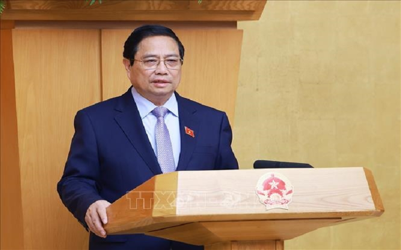 Thủ tướng Phạm Minh Chính chủ trì phiên họp Chính phủ thường kỳ tháng 4-2025