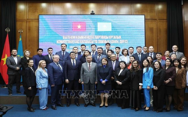 Tổng Bí thư Tô Lâm: Cần thúc đẩy 5 "kết nối" trong hợp tác giữa Việt Nam – Kazakhstan