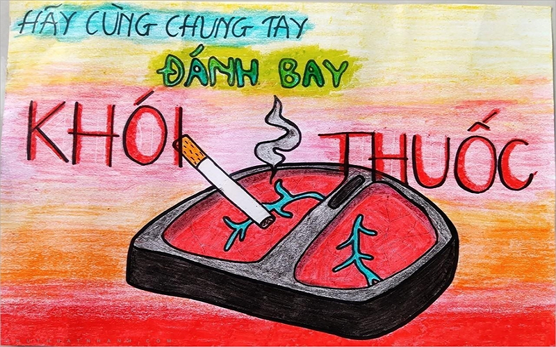 Tổ chức biểu diễn nghệ thuật tuyên truyền phòng, chống tác hại của thuốc lá