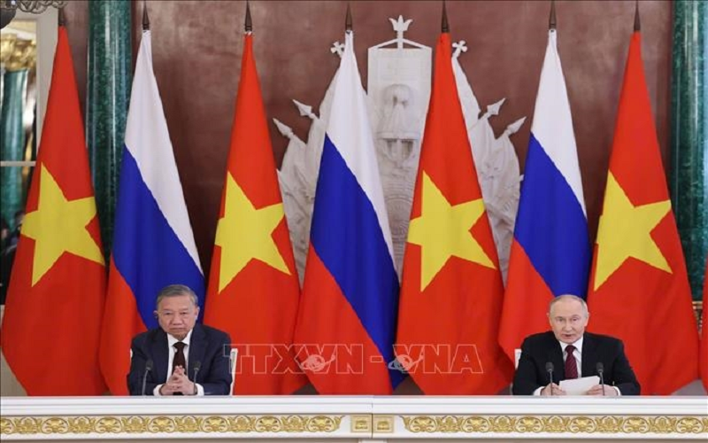 Tuyên bố chung về những định hướng lớn của quan hệ Đối tác Chiến lược toàn diện Việt Nam - LB Nga trong giai đoạn hợp tác mới