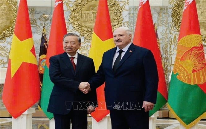 Việt Nam - Belarus thiết lập quan hệ Đối tác chiến lược