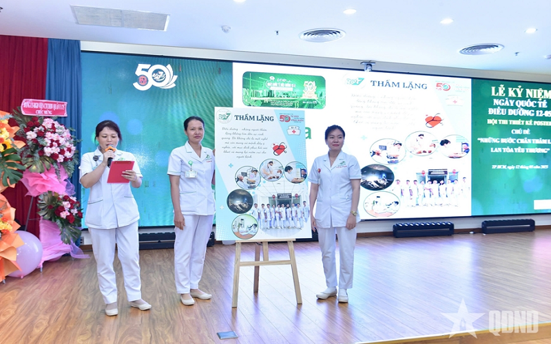 Bệnh viện Quân y 175 tổ chức hoạt động tôn vinh đội ngũ điều dưỡng