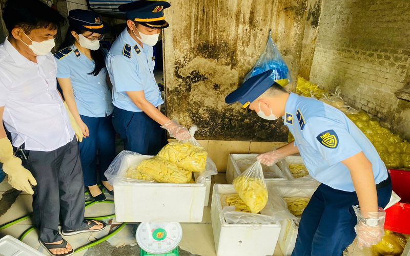 Nghệ An: Phát hiện 600kg măng tươi không rõ nguồn gốc xuất xứ