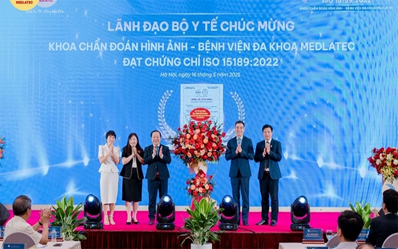 Đơn vị y tế đầu tiên nhận chứng chỉ chất lượng ISO trong chẩn đoán hình ảnh