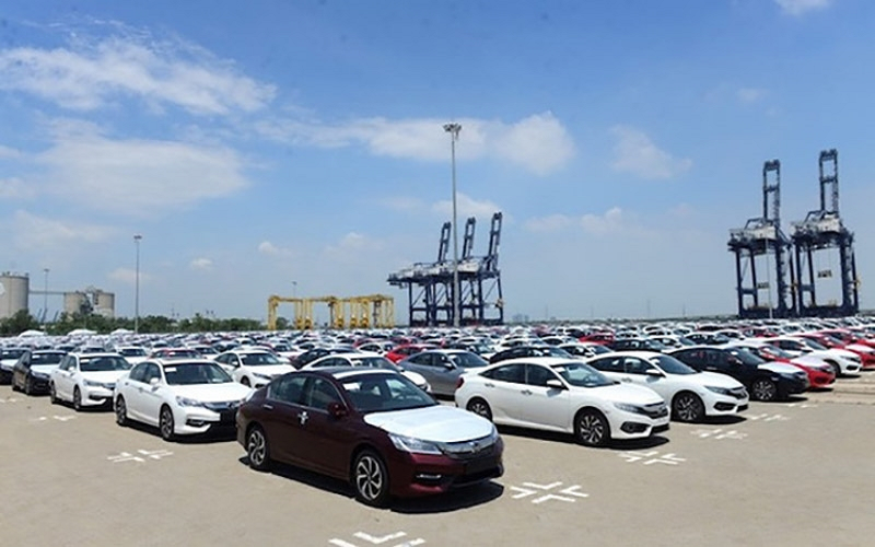 18.714 ô tô nguyên chiếc các loại nhập khẩu trong tháng 4 năm 2025