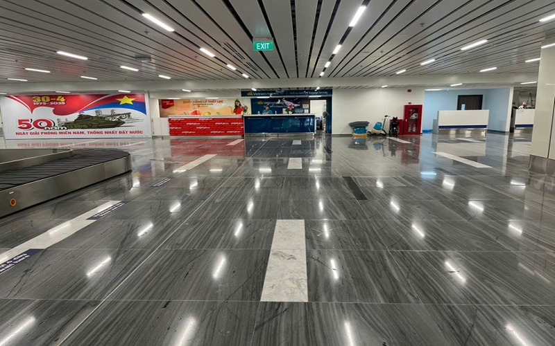 Cam kết hoàn thiện nền đá Nhà ga T3 sân bay Tân Sơn Nhất trong tháng 6-2025