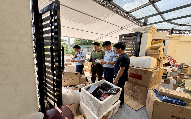 Ninh Bình: Xử phạt hơn 30 triệu đồng đối với cơ sở kinh doanh hàng hoá nhập lậu, không rõ nguồn gốc xuất xứ