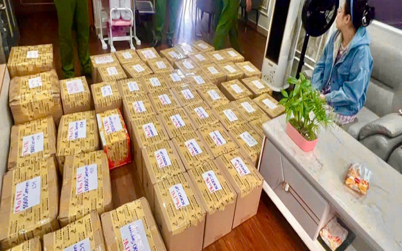 Khánh Hòa: Kiểm tra, phát hiện gần 6.000 sản phẩm mỹ phẩm không có hoá đơn chứng từ