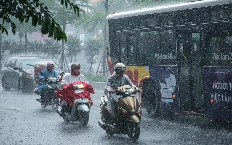 Thời tiết hôm nay (3-6): Miền Bắc mưa dông