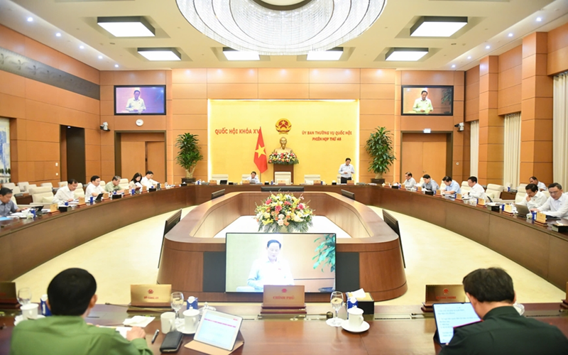 Ủy ban Thường vụ Quốc hội cho ý kiến về dự án Luật sửa đổi, bổ sung một số điều của các luật trong lĩnh vực quốc phòng