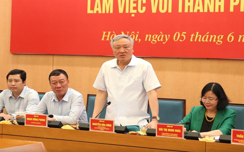 Phó thủ tướng Thường trực họp với thành phố Hà Nội về giải quyết các vụ việc khiếu nại, tố cáo kéo dài