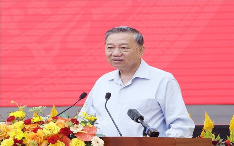 Phát biểu của Tổng Bí thư Tô Lâm tại buổi làm việc với Ban Thường vụ Tỉnh ủy Lâm Đồng, Thường trực Tỉnh ủy Đắk Nông và Bình Thuận
