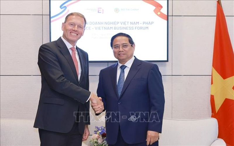 Thủ tướng Phạm Minh Chính làm việc với các tập đoàn hàng đầu Pháp thúc đẩy hợp tác đầu tư trên các lĩnh vực