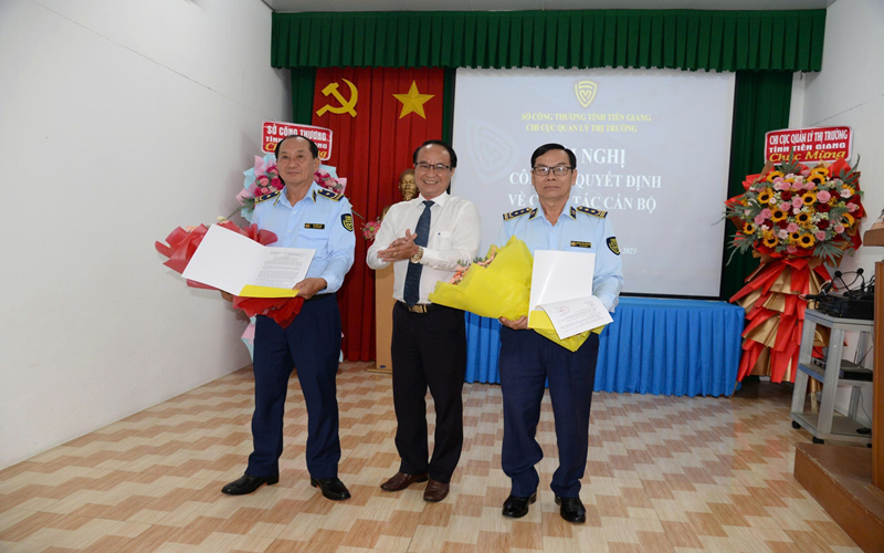 Sở Công Thương tỉnh Tiền Giang tổ chức Hội nghị công bố quyết định về công tác cán bộ