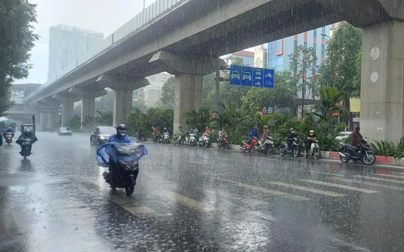 Thời tiết hôm nay (14-6): Bão số 1 gây mưa lớn ở nhiều nơi