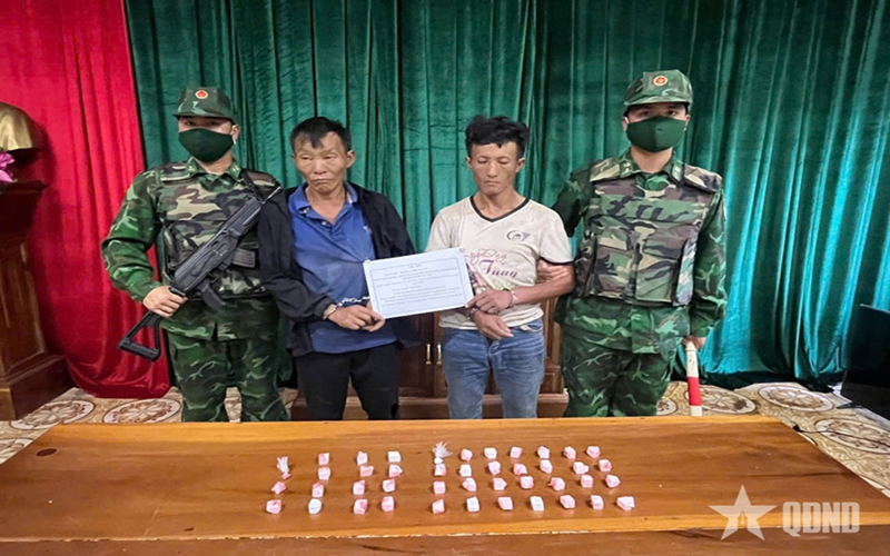 Bộ đội Biên phòng tỉnh Điện Biên liên tiếp triệt phá 2 vụ án ma túy