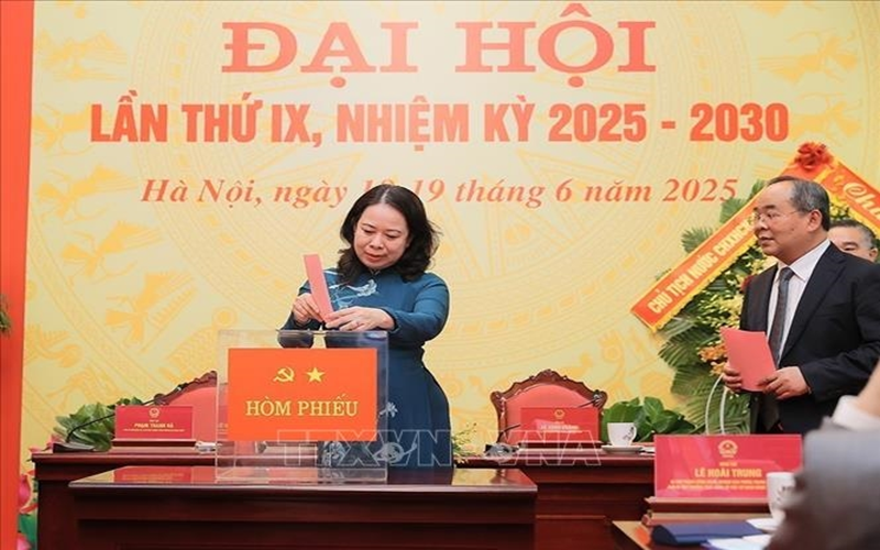 Đại hội Đảng bộ Văn phòng Chủ tịch nước lần thứ IX, nhiệm kỳ 2025-2030