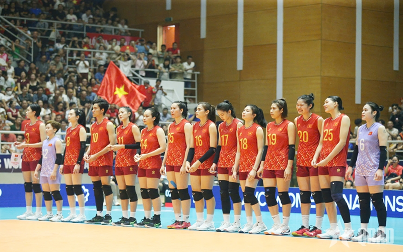 Lịch thi đấu bóng chuyền nữ Việt Nam tại VTV Cup 2025