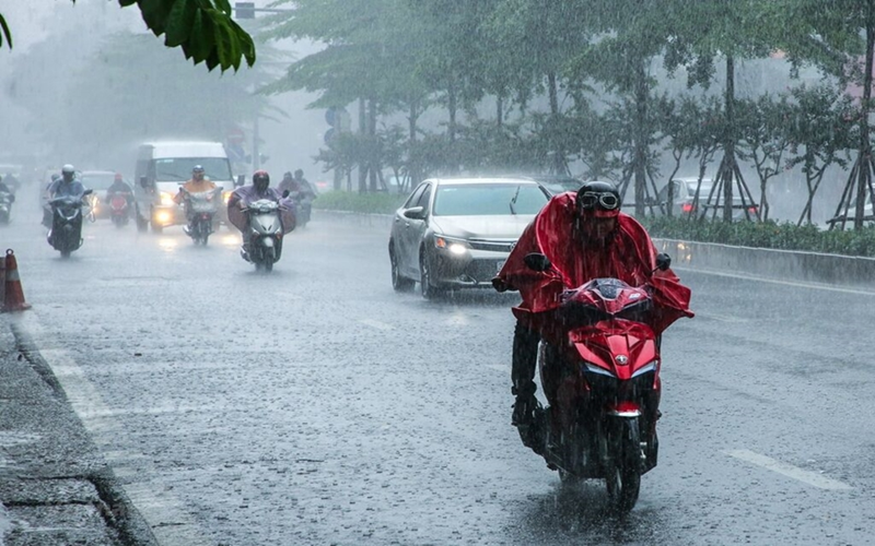Thời tiết hôm nay (21-6): Nhiều nơi có mưa rào và rải rác có dông