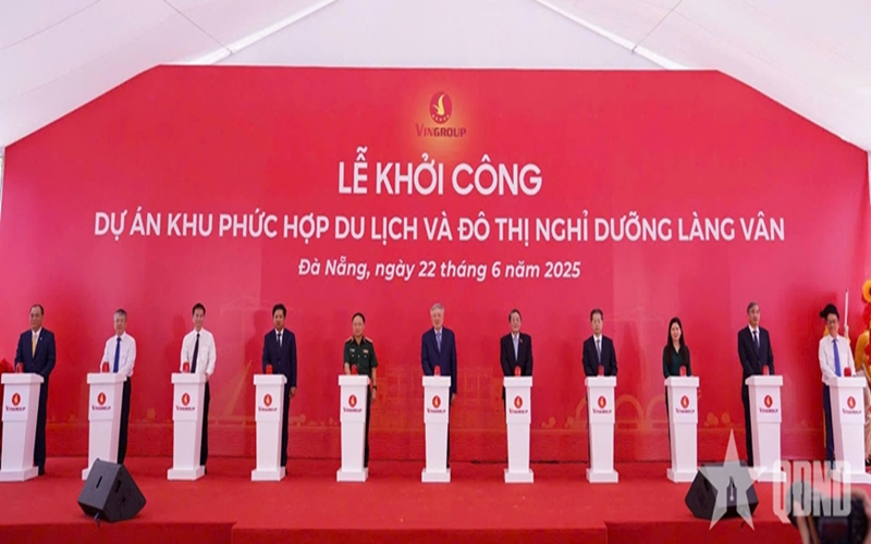 Đà Nẵng: Khởi công dự án Làng Vân gần 44.000 tỷ đồng