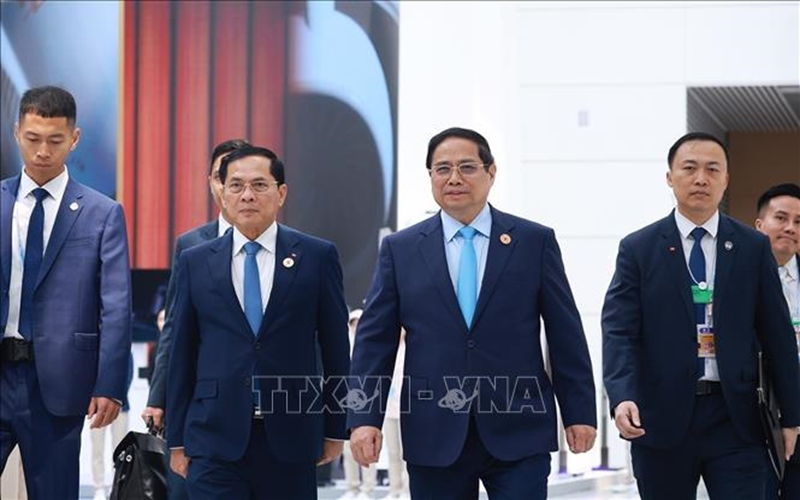 Thủ tướng Phạm Minh Chính dự phiên khai mạc toàn thể Hội nghị WEF Thiên Tân