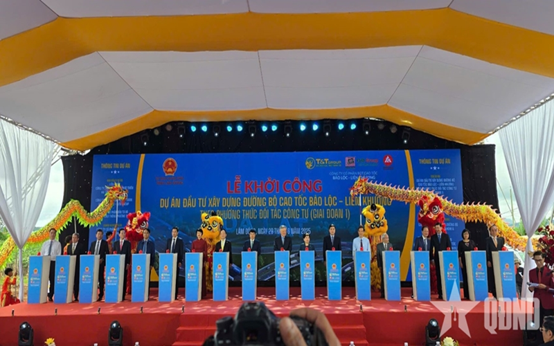 Khởi công dự án cao tốc Bảo Lộc – Liên Khương tổng vốn đầu tư trên 17.700 tỷ đồng