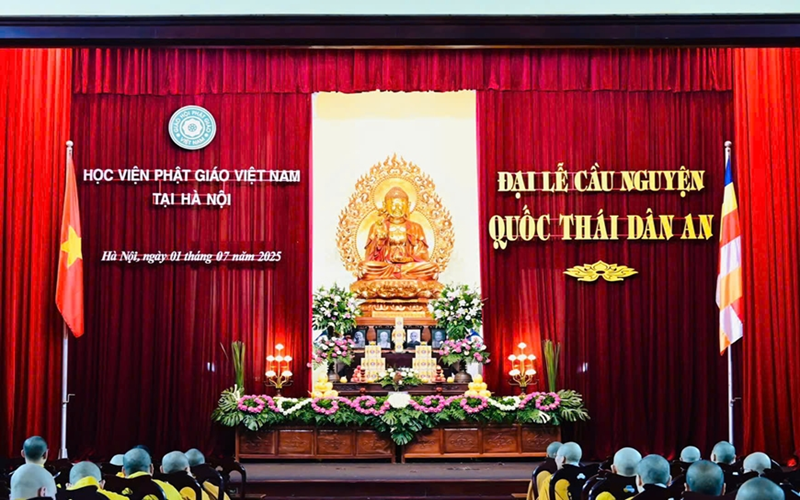 Đại lễ cầu nguyện quốc thái dân an đánh dấu thời khắc lịch sử thiêng liêng của đất nước